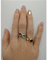 Ring Marco Bicego Woman Jaipur in Yellow Gold Granato AB471-RG01 - AB471-RG01